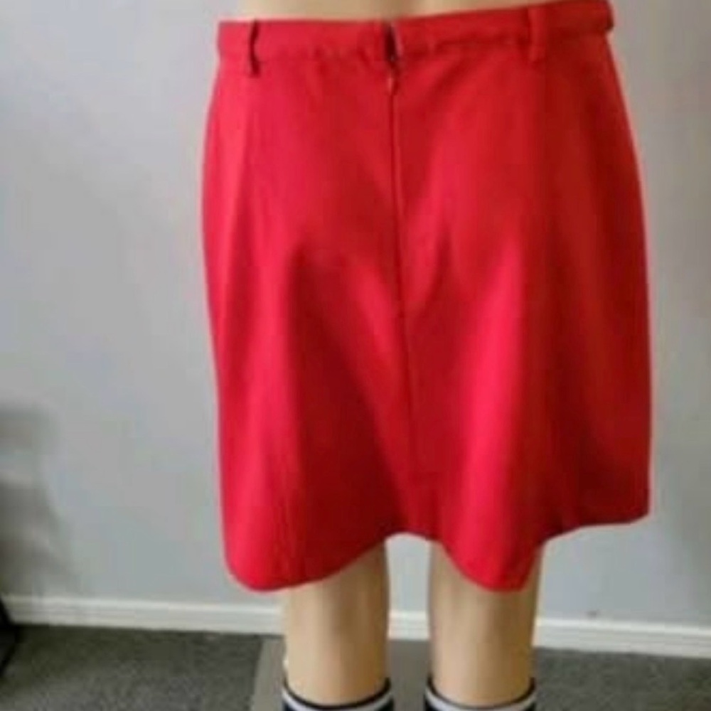 Alythea Bold Red Mini Skirt size 10